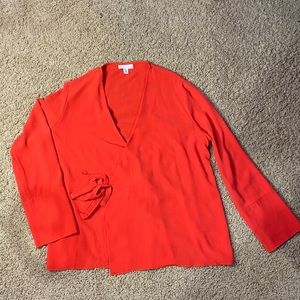 Tie-waist Topshop blouse